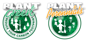 Planet Green and Planet Perennials brand logos